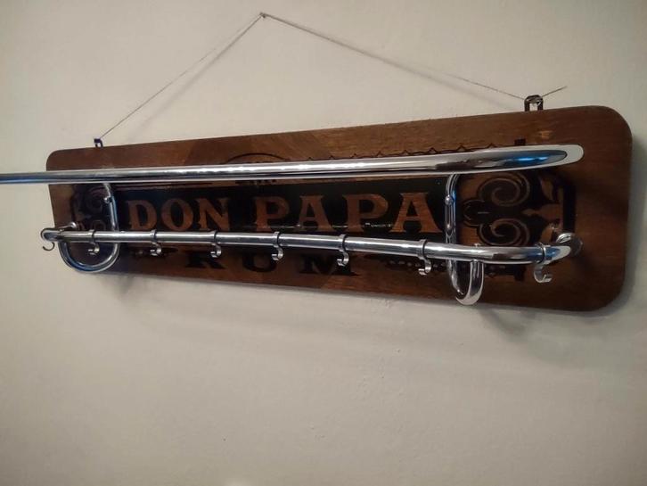 In zeer goede staat Kapstok DON PAPA rum 1.00 mtr, Huis en Inrichting, Woonaccessoires | Kapstokken, Gebruikt, Wandkapstok, Minder dan 100 cm