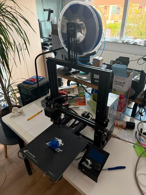 Ender 3 3D printer, Computers en Software, 3D Printers, Zo goed als nieuw, Ophalen