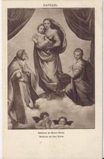 Z62 oude ongelopen ansichtkaart madonna de san sixto, Ophalen of Verzenden, Ongelopen