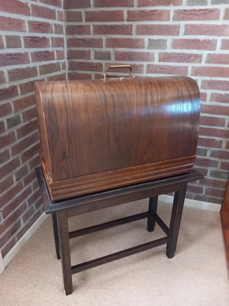 Ouderwetse Pfaff Handnaaimachine, Antiek en Kunst, Ophalen