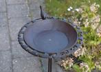 Gietijzeren vogelbad/vogelschaal bruin donkerbruin VB217, Robanjer Tuindecoratie, Nieuw, Ophalen of Verzenden, Info@robanjer.nl