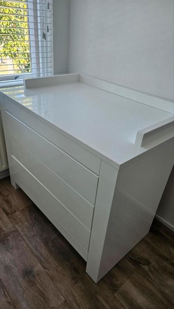 Kidsmill Alaska Commode bladvergroter + Ledikant, Kinderen en Baby's, Kinderkamer | Commodes en Kasten, Zo goed als nieuw, Commode