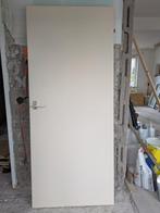 Opdekdeur jaren 70 huis te koop, Doe-het-zelf en Verbouw, Deuren en Horren, Gebruikt, 80 tot 100 cm, Binnendeur, Ophalen of Verzenden