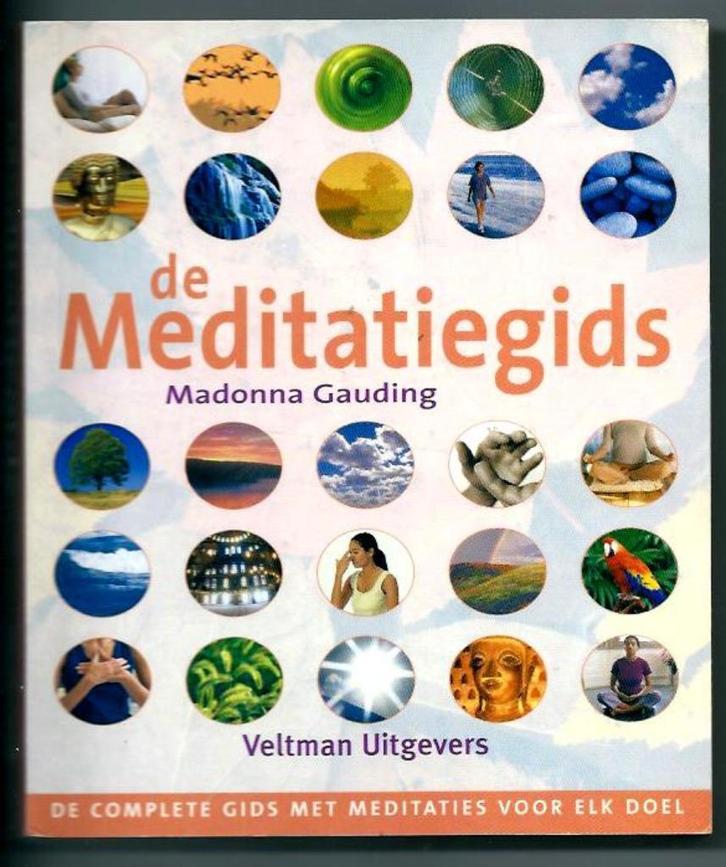 De meditatiegids - Madonna Gauding, Boeken, Esoterie en Spiritualiteit, Zo goed als nieuw, Instructieboek, Meditatie of Yoga, Ophalen of Verzenden