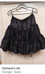Carnavalsrok - Feestelijke rok voor carnaval!, Kleding | Dames, Rokken, Maat 38/40 (M), Zwart, Ophalen of Verzenden, Zo goed als nieuw
