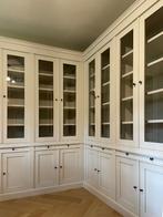 Vitrinekast op Maat Massief Hout Buffetkast Servieskast, Industriestraat 19B, 7005 AN Doetinchem, Glas, Met klep(pen), Nieuw