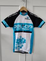 Doltcini fietsshirt, maat M, Maat 38/40 (M), Blauw, Ophalen of Verzenden, Zo goed als nieuw