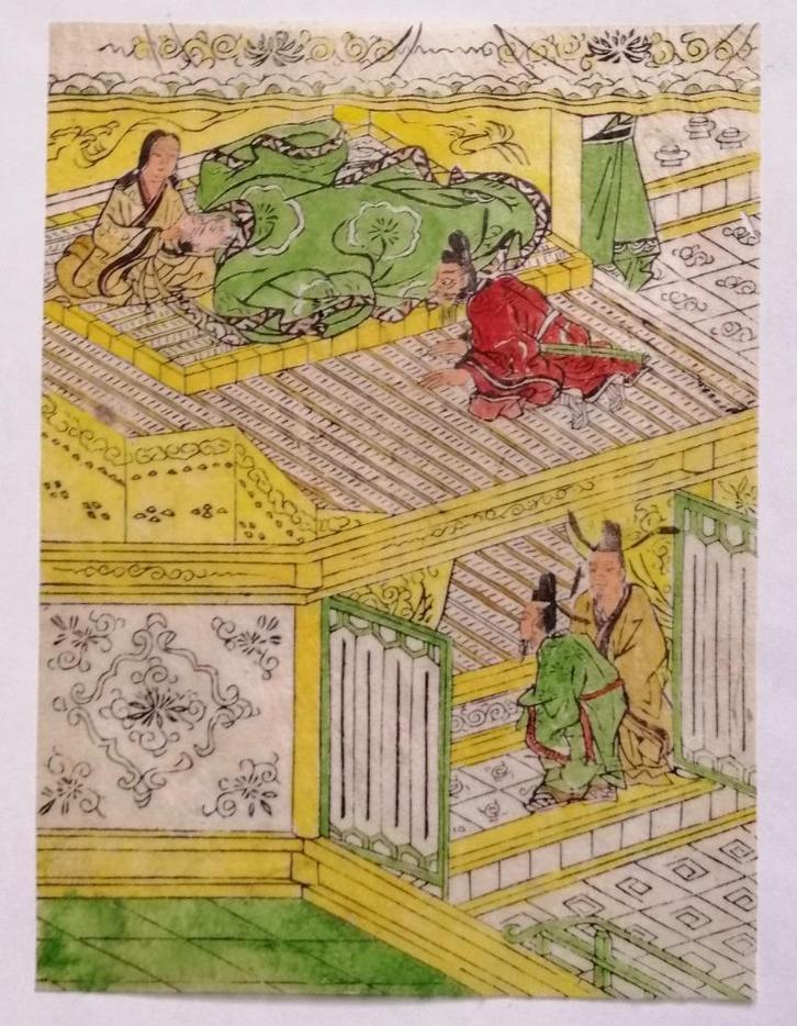 Japanse houtsnede, Antiek en Kunst, Kunst | Etsen en Gravures, Ophalen of Verzenden