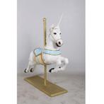 Carousel Horse Unicorn – Paard Hoogte 145 cm, Ophalen, HorecaBeelden, Nieuw, HorecaBeelden