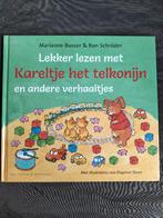 Busser & Schröder - Lekker lezen met Kareltje het telkonijn, Ophalen of Verzenden, Zo goed als nieuw, Marianne Busser & Ron Schröder