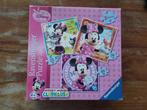 Ravensburger 3-in-1 Puzzel - Minnie Mouse, Ophalen of Verzenden, 10 tot 50 stukjes, Zo goed als nieuw, 4 tot 6 jaar