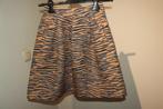 Essentiel Antwerp beeldschone rok in tijger print kleuren xs