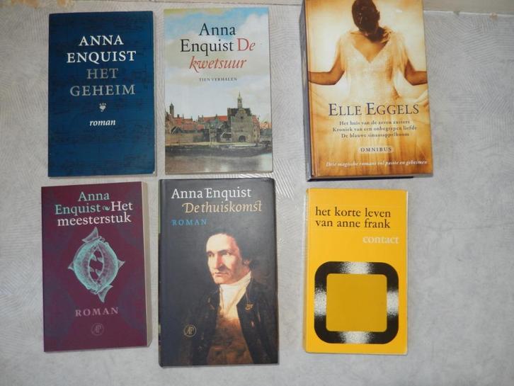 Eggels Enquist FrankGiphart Groen Haasse Hermans 5 voor €7,0, Boeken, Literatuur, Zo goed als nieuw, Nederland, Ophalen of Verzenden