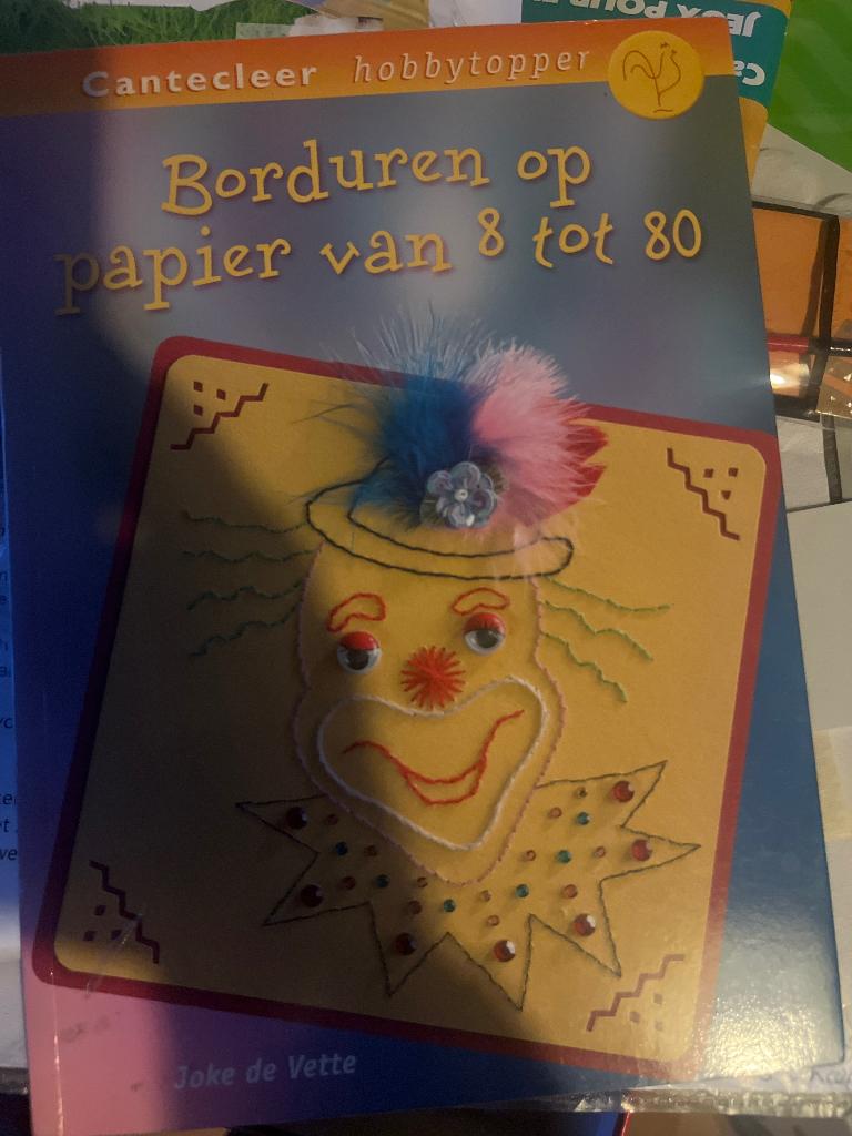 Borduren op papier van 8 tot 80, Ophalen of Verzenden, Zo goed als nieuw, Handborduren, Patroon
