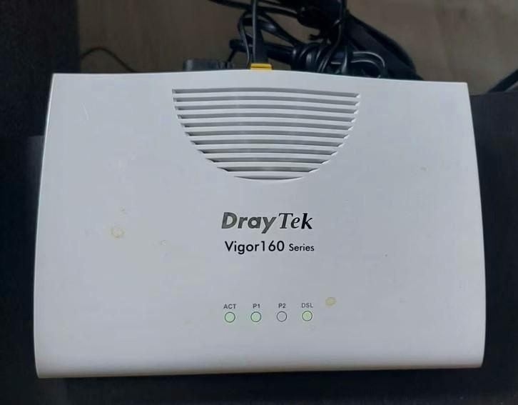 Draytek Vigor 160, Computers en Software, Routers en Modems, Gebruikt, Router met modem, Ophalen of Verzenden