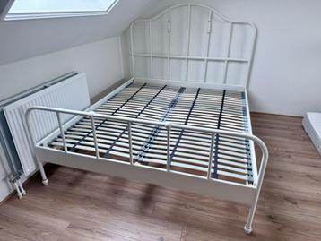 Sagstua bedframe wit 160x200 met lattenbodem - afbeelding 3