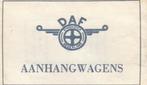 DAF Eindhoven - aanhangwagen, Ophalen of Verzenden