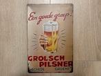 Reclamebord Grolsch Bier 20x30, Ophalen of Verzenden, Zo goed als nieuw, Reclamebord