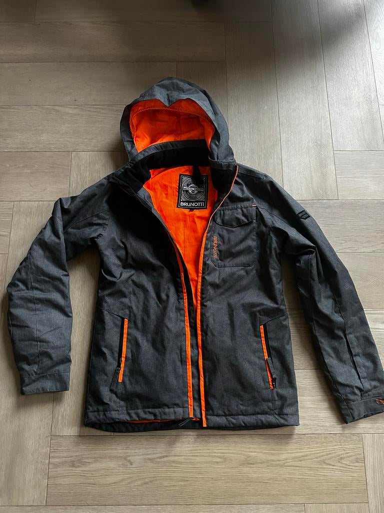 Brunotti Winterjas Maat 176, Ophalen of Verzenden, Zo goed als nieuw, Overige maten, Grijs