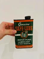 Olieblik olie blik oil can vintage safe lube made in usa, Ophalen of Verzenden, Gebruikt, Overige, Overige merken