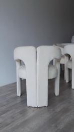 Witte Tedi stoelen, Wit, Ophalen of Verzenden, Zo goed als nieuw, Stof