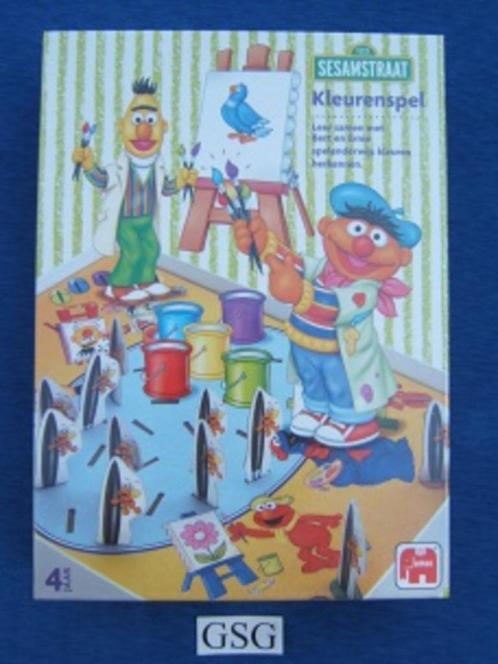 Sesamstraat kleurenspel nr. 00074-00 (Nieuw), Hobby en Vrije tijd, Gezelschapsspellen | Overige, Nieuw, Ophalen