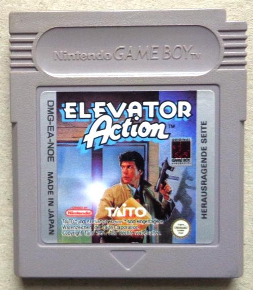 Elevator Action voor de Nintendo Gameboy, Spelcomputers en Games, Games | Nintendo Game Boy, Gebruikt, Ophalen of Verzenden