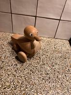 Houten loopeend, Antiek en Kunst, Antiek | Speelgoed, Ophalen of Verzenden