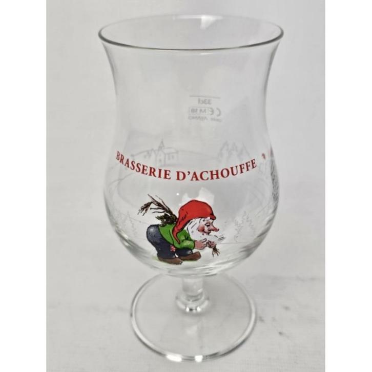 # Brasserie D' Achouffe bier glas 33 cl M18, Verzamelen, Glas en Borrelglaasjes, Zo goed als nieuw, Bierglas, Ophalen of Verzenden