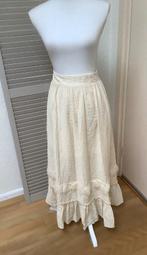 Superleuke maxi strokenrok maat M, Kleding | Dames, Rokken, Maat 38/40 (M), Beige, Ophalen of Verzenden, Zo goed als nieuw