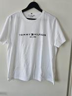 Tommy Hilfiger T-shirt Wit - Maat 46, Wit, Maat 42/44 (L), Ophalen of Verzenden, Zo goed als nieuw