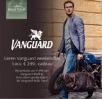 Vanguard = PME Legend zware leren weekendtas / reistas  zgan, Minder dan 35 cm, 30 cm of meer, Ophalen of Verzenden, Bruin