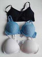 2x tieners behas maat 70 A plus hunkemoller top maat XS, Hema, Ophalen of Verzenden, Blauw, BH