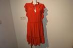 Red Valentino schattige zijde jurk strikje hals voilants I48, Kleding | Dames, Jurken, Valentino, Maat 42/44 (L), Zo goed als nieuw