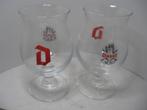 2 Kleine mini Duvel bier glazen 13 cm ..., Ophalen of Verzenden, Zo goed als nieuw, Glas of Glazen, Duvel