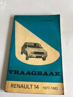 T boek vraagbaak Renault 14, Boeken, Auto's | Boeken, Ophalen of Verzenden, Gelezen, Renault