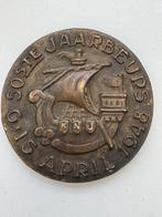 Pieter d’Hont Penning 50e jaarbeurs Utrecht 1948, Postzegels en Munten, Penningen en Medailles, Ophalen of Verzenden, Brons, Nederland