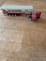 Let’s go Aachen MB trekker met oplegger HO 1:87, Ophalen of Verzenden, Zo goed als nieuw, Bus of Vrachtwagen