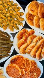 Alle soorten deegwaren (Turkse broodjes, Turkse pizza, Halve, Ophalen