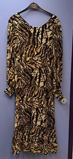 Gestuz maxidress lange jurk geel bruin snakeprint 38 47288, Kleding | Dames, Maat 38/40 (M), Bruin, ., Ophalen of Verzenden