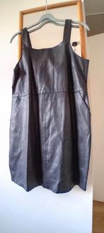 Overgooier zwart / Jurk Nepleer Maat 40/42, Kleding | Dames, Jurken, Zwart, Maat 42/44 (L), Ophalen of Verzenden, Zo goed als nieuw