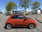 Fiat 500 1.2i Lounge 70 PK. Zeer leuke auto van de tweede ei, Voorwielaandrijving, Stof, Gebruikt, 1242 cc