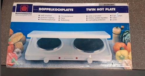 Rommelsbacher Dubbele Kookplaat TL 2595/A, Witgoed en Apparatuur, Kookplaten, Zo goed als nieuw, Vrijstaand, 4 kookzones, Ophalen