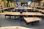 Massieve eettafels | Boomstamtafel | Eiken tafel | Bartafel, Doe-het-zelf en Verbouw, Hout en Planken, Nieuw, Plank, Ophalen of Verzenden