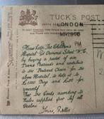 Oude postkaart Silverette The lady Angler 6533. London 1928, Ophalen of Verzenden, 1920 tot 1940, Gelopen, Engeland