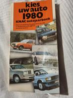 Kies uw auto 1980 KNAC autojaarboek, Ophalen of Verzenden, Gelezen, Algemeen, KNAC