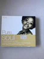 Pure soul 4 cd’s of the greatest soul music., Verzenden, 1960 tot 1980, Zo goed als nieuw