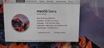 iMac 21.5-inch (Mid 2011) - Goed Onderhouden! beschikbaar voor biedingen