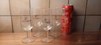 4 Remy Martin Champagne Cognac Glazen, Glas of Glazen, Ophalen of Verzenden, Overige stijlen, Glas