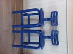 Chubby barstool Dirk Van Der Kooij Blauw, Huis en Inrichting, Ophalen, Kunststof, 60 tot 90 cm, Nieuw